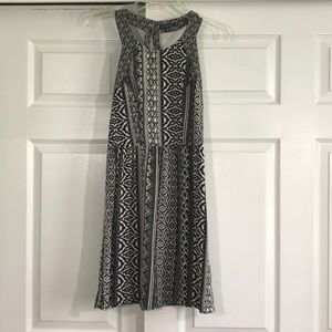 American Eagle Printed Strapless Dress 4